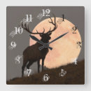 Buscar occidental relojes de pared Alces
