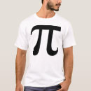 Buscar símbolo del pi camisetas Matemáticas
