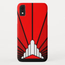 Buscar art deco iphone fundas Rojo