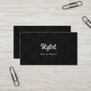 Buscar estilo francés tarjetas de visita Estilista