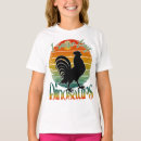 Buscar silueta del gallo camisetas Animales