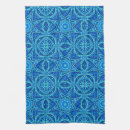 Buscar tonos azules paños de cocina Acuarela