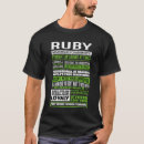 Buscar ruby camisetas Nombre
