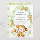 Buscar monkey invitaciones Safari