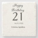 Buscar letra posavasos Minimalista
