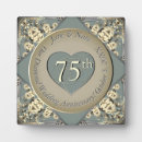 Buscar 75 o boda aniversario boda regalos Para ellos