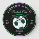 Buscar futbol relojes de pared Para él