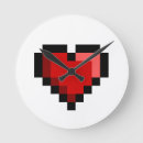 Buscar 8 bits relojes de pared Píxel