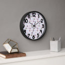 Buscar espiral relojes de pared Blanco