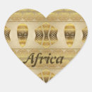 Buscar máscara africana pegatinas África