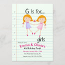 Buscar hermana gemela invitaciones Para todos