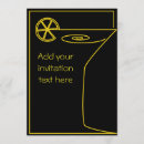 Buscar cóctel formal invitaciones Martini