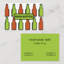 Buscar cervecería tarjetas de visita Alcohol