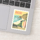 Buscar malibu california pegatinas Surfista