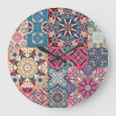 Buscar bordado relojes de pared Etnia