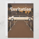 Buscar limusina invitaciones Estrella de cine