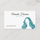 Buscar silueta femenina tarjetas de visita Femenino