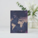 Buscar mapa del mundo vintage postales Viajar