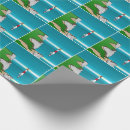 Buscar faros papel de regalo Océano