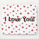 Buscar corazones rojos alfombrillas de raton Valentina