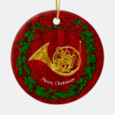 Buscar la trompa adornos Cuerno