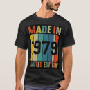 Buscar hecho en 1979 camisetas Retro
