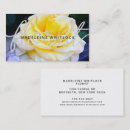 Buscar flores amarillas tarjetas de visita Colorido