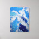 Buscar blanco azul lienzos Moderno