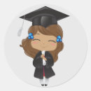 Buscar bata redondas pegatinas Graduado