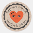 Buscar heart redondas pegatinas Adorable