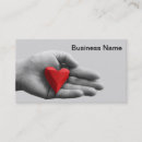 Buscar corazón rojo tarjetas de visita Romance