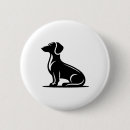 Buscar silueta del perro chapas Cachorro