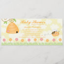 Buscar manosee la abeja invitaciones Chica