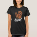 Buscar squirrel camisetas Negro