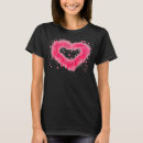 Buscar rosa brillante camisetas Corazón