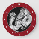 Buscar dragón chino relojes de pared Mito