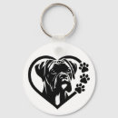 Buscar boxer llaveros Canino
