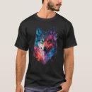 Buscar lobos camisetas Retrato