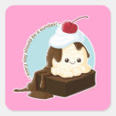 Buscar brownie pegatinas Postre