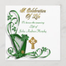 Buscar arpa invitaciones Irlandés