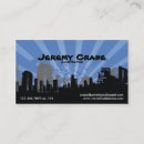 Buscar paisajes urbanos tarjetas de visita Ciudad