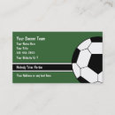 Buscar balón fútbol de tarjetas de visita Coche