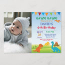 Buscar del dinosaurio invitaciones de cumpleaños Dinosaurios