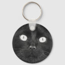 Buscar gato negro llaveros General y unisex
