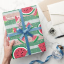 Buscar watermelon papel de regalo Verde