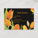 Buscar tulips tarjetas de visita Elegante