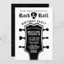 Buscar guitar invitaciones Rock and roll