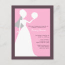 Buscar silueta nupcial invitaciones Ramo