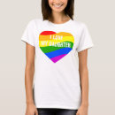 Buscar amo los arco iris camisetas Para ella