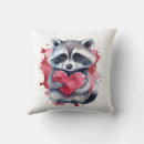 Buscar raccoon cojines Animal